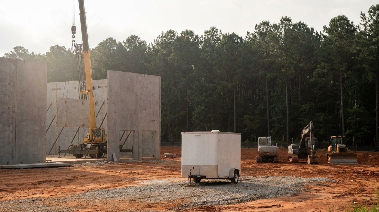 Data center construction corridor in Atlanta and Douglas County